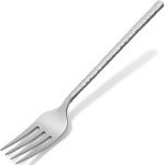 Carlisle FoodService Products 60202 Hammered Stainless Steel Cold Meat Fork, 12