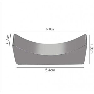 Chopsticks Rests Holders Stainless Steel for Holding Spoon Forks Pack of 5