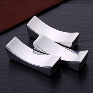 Chopsticks Rests Holders Stainless Steel for Holding Spoon Forks Pack of 5