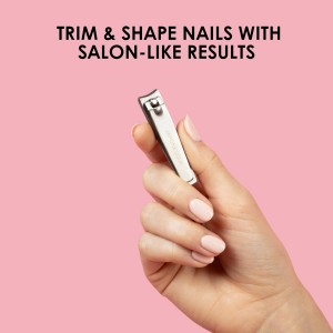 JAPONESQUE Fingernail & Toenail Clippers Set with Salon Quality Sharp Blades Made from Stainless Steel