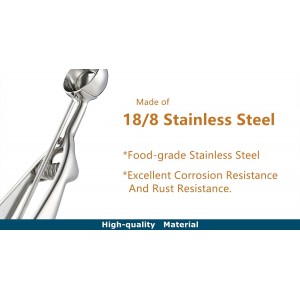 18/8 Stainless Steel Cupcake Muffin Batter Dispenser, Ice Cream Cupcake Muffin Scoop