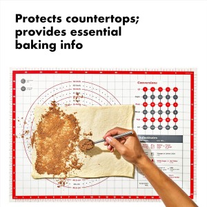 OXO Good Grips Non-Slip Silicone Pastry Mat with Built-In Measurements