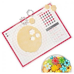 OXO Good Grips Non-Slip Silicone Pastry Mat with Built-In Measurements