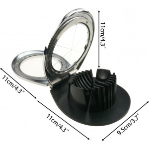 Stainless Steel Egg Slicer With 3 Slicing Styles