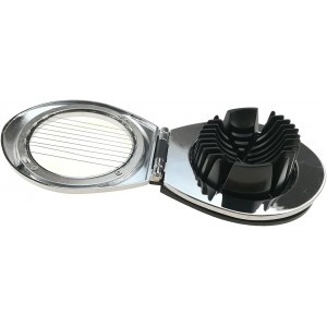 Stainless Steel Egg Slicer With 3 Slicing Styles
