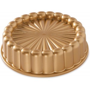 Nordic Ware Charlotte Cake Pan, 6-Cup/1.4 Liters, Toffee