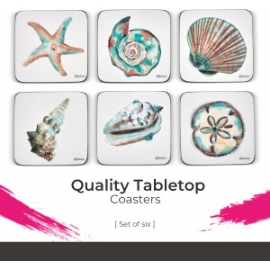 Pimpernel Coasters, One Size, Multi Color