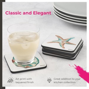 Pimpernel Coasters, One Size, Multi Color