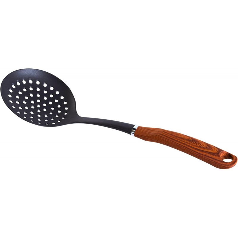 IMUSA USA Nylon Skimmer with Woodlook Handle