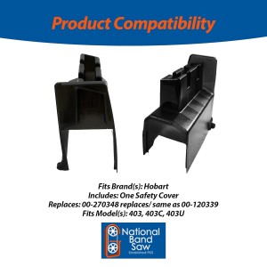 National Band Saw Meat Tenderizer Safety Cover – Compatible with Hobart Tenderizer Model 403, Direct Replacement for Part 270348, Durable Food-Safe Cover for Commercial Kitchen Equipment – Cover