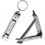 MR.GREEN Portable Nail ClippersMedical Grade Stainless Steel Foldable Nail Cutter Ultra Slim Travel Design