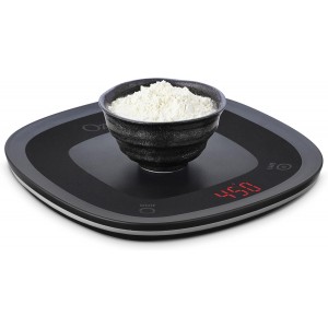 Ozeri Touch Waterproof Digital Kitchen Scale, Washable and Submersible