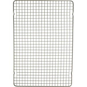 Nordic Ware 43343 Oven Safe Nonstick Baking & Cooling Grid (1/2 Sheet), One Size, Steel