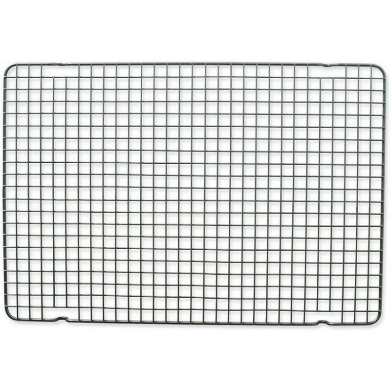 Nordic Ware 43343 Oven Safe Nonstick Baking & Cooling Grid (1/2 Sheet), One Size, Steel