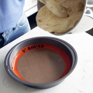 Silpat The Original Round Cake Liner Non-Stick Silicone Baking Mat, 9