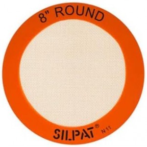 Silpat The Original Round Cake Liner Non-Stick Silicone Baking Mat, 9