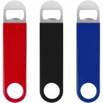 3 Pack Bottle Openers,Beer Bottle Openers, Speed Openers, Stainless Steel Flat Bottle Opener with Exquisite Packaging, for Kitchen, Bar or Restaurant 7 inches Red, Black, Blue