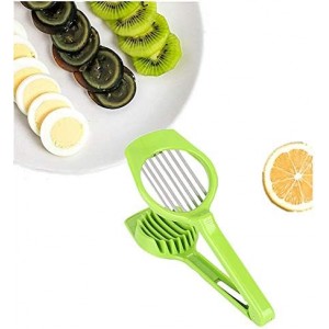 Multi-Purpose Kitchen Slicer for Eggs, Kiwi, Banana, Strawberry, Green Fruit Cutter Tool
