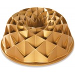 Nordic Ware Jubilee Bundt, 10 Cup, Gold