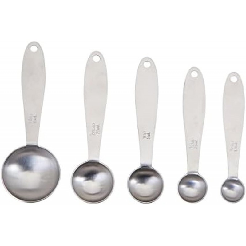 Farberware 5203589 Professional Stainless Steel Measuring Spoons, Set of 5