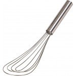 PrepWorks 10 Inch Fat Whisk - Stainless Steel Whisk for Mixing, Beating, and Stirring Sauces, Batter, and More
