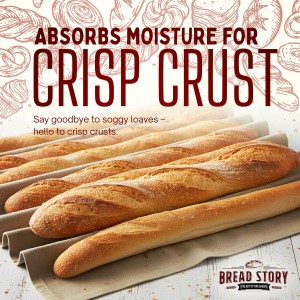 Professional Bread Cloth Bakers Couche – Premium Flax Linen Baking Cloth for Dough, Artisan Bread Proofing, Baguette Couche 35