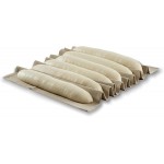 Professional Bread Cloth Bakers Couche – Premium Flax Linen Baking Cloth for Dough, Artisan Bread Proofing, Baguette Couche 35