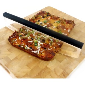 Norpro 5690 Grip-EZ Pizza/Dessert Slicer with Scallops