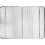 Winco Wire Sheet Pan Grate/Cooling Rack, Chrome Plated, 2/3 Size / 14