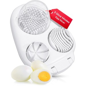 CraftyCrocodile Egg Slicer for Hard Boil...