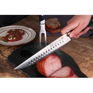 Cangshan TV2 Series 1022995 Stainless Steel Forged Carving Fork, 6-Inch