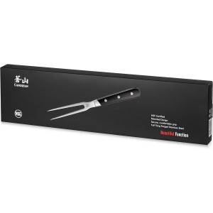 Cangshan TV2 Series 1022995 Stainless Steel Forged Carving Fork, 6-Inch
