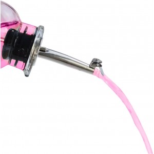 Wobe 5 Pcs Wine Bottle Pourers, Stainless Steel Liquor Pour Spout Flip Top Wine Bottle Stoppers Speed Pourers Olive Oil Bottle Tapered Spout Bottle Pourers for Oil Wine Vinegar Liquid Liquor