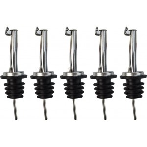 Wobe 5 Pcs Wine Bottle Pourers, Stainles...