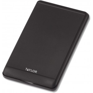 Taylor High-Precision Digital Portioning Scale with Cover, 16OZ/500G, Black