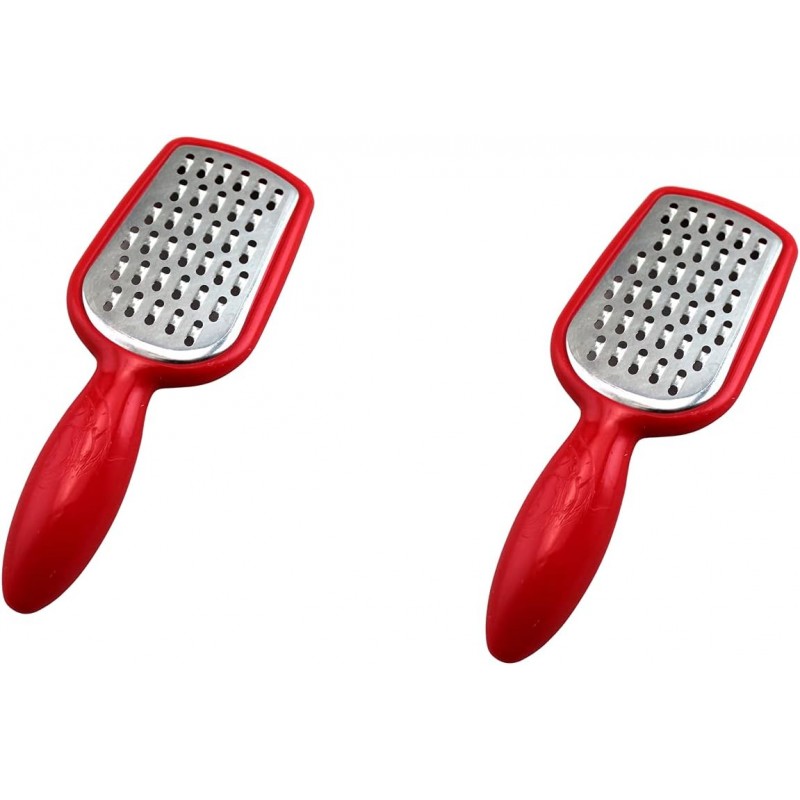 2 Pcs. Stainless Steel Mini Grater Cheese Garlic Nutmeg Chocolate 5