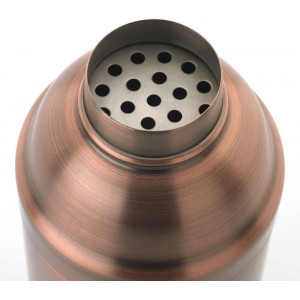 Barfly Cocktail Shaker, 24oz (700 ml), Antique Copper,M37039ACP