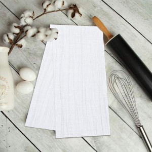 RUVANTI Flour Sack Towels 12 Pack 28 x 28 Inches, Ring Spun 100% Cotton Dish Towel, Machine Washable, Absorbent - Flour Sack Kitchen Towels for Drying and Cleaning - White