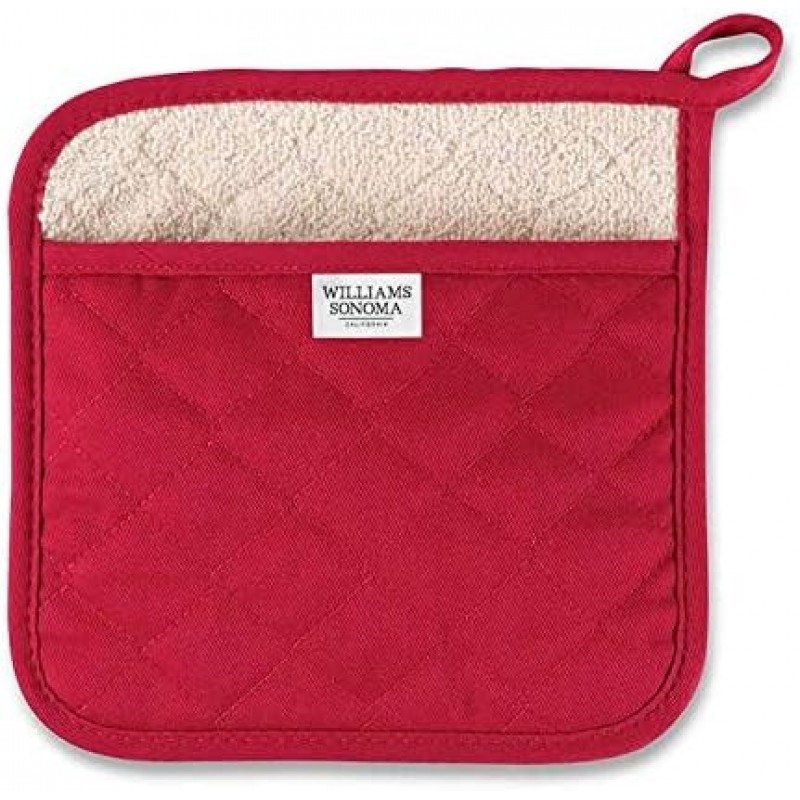 Williams-Sonoma Kitchen Potholder, Claret Red