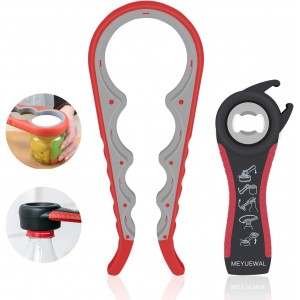 Jar Opener, 5 in 1 Multi Function Can Op...