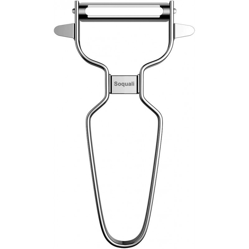 Vegetable Peeler Stainless Steel for Kitchen - Y Peeler Safe to Use, Veggie Potato Fruit Carrot Cucumber Peeler, Easy to Peel and Clean