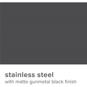 True Ash Stainless Steel Cocktail Shaker for Cold Brew Cocktails, Margarita, Whiskey Sour, Espresso Martini Shaker, Home Bar Accessories, Bartender Gifts, 18 oz, Set of 1, Matte Black