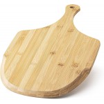 Pizza Peel, Premium Bamboo Pizza Spatula Paddle Cutting Board Handle (Baking Pizza, Bread, Cutting Fruit, Vegetables, Cheese)