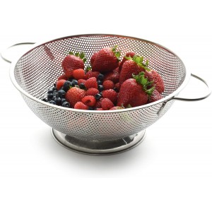 Norpro 2179 Stainless Steel Colander, 5-Quart
