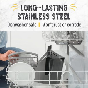 Checkered Chef Pizza Peel - Extra Large, Stainless Steel Metal Pizza Paddle with Folding Handle, Outdoor Pizza Oven Accessories - 13 Inch x 15 Inch