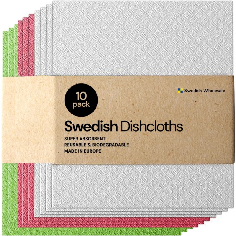Swedish Wholesale Dishcloths Reusable 8
