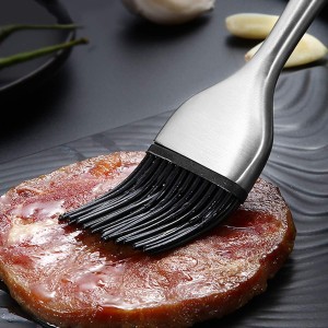 Dough Blender - Stainless Steel Pastry Cutter Set, Blender + Scraper + Brush, Professional Baking Tools