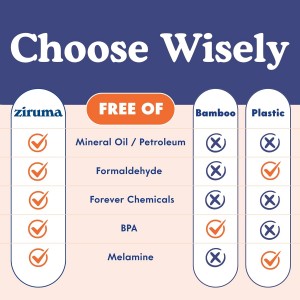 Non Toxic Wood Cutting Board - Conditioned with Natural Beeswax Flaxseed & Lemon Oil - Free of Mineral Oil - Made of FSC Certified Acacia Wood - 16" x 11" Thick Cutting Board by Ziruma