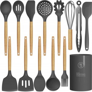 oannao Silicone Cooking Utensils Kitchen...