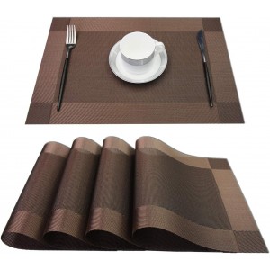 PIGCHCY Place Mats Heat-Resistant Non Sl...